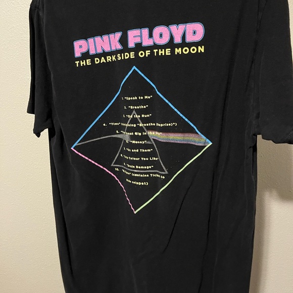 PINK FLOYD Black side of the moon T-shirt. L size. Pre owned - Picture 3 of 6